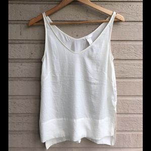 H & M Eggshell Tank Top US Sz 6